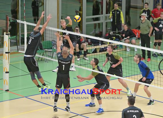 Volleyball-Oberliga-Baden-SG-Sinsheim/Helmstadt-vs-SG-Heidelberg-3 (© Siegfried Lörz)