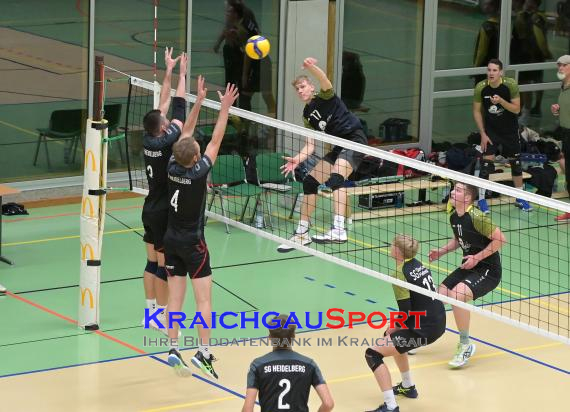 Volleyball-Oberliga-Baden-SG-Sinsheim/Helmstadt-vs-SG-Heidelberg-3 (© Siegfried Lörz)