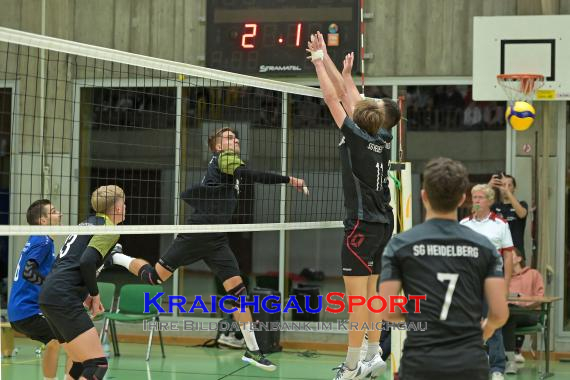 Volleyball-Oberliga-Baden-SG-Sinsheim/Helmstadt-vs-SG-Heidelberg-3 (© Siegfried Lörz)