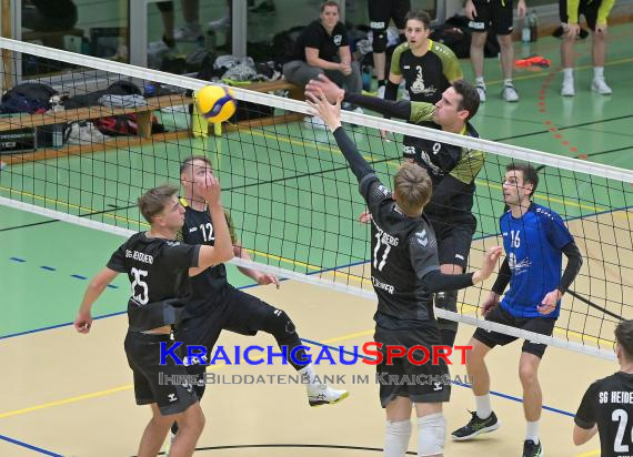 Oberliga-Volleyball-SG-Sinsheim/Helmstadt-vs-SG-Heidelberg-2 (© Siegfried Lörz)