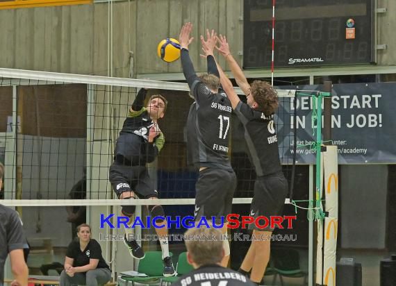 Oberliga-Volleyball-SG-Sinsheim/Helmstadt-vs-SG-Heidelberg-2 (© Siegfried Lörz)