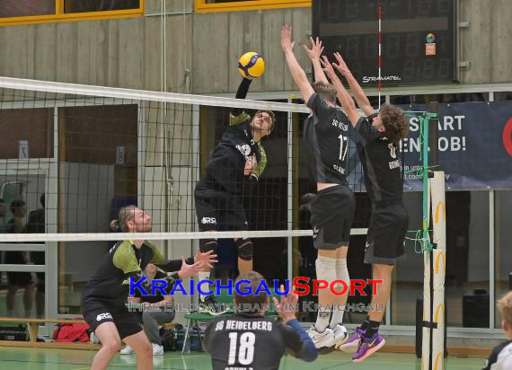 Oberliga-Volleyball-SG-Sinsheim/Helmstadt-vs-SG-Heidelberg-2 (© Siegfried Lörz)