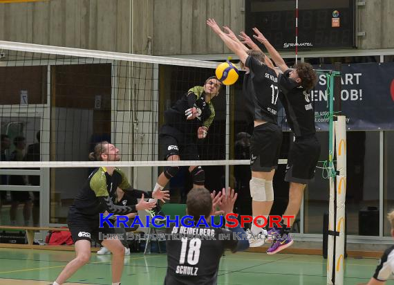 Oberliga-Volleyball-SG-Sinsheim/Helmstadt-vs-SG-Heidelberg-2 (© Siegfried Lörz)