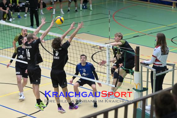 Oberliga-Volleyball-SG-Sinsheim/Helmstadt-vs-SG-Heidelberg-2 (© Siegfried Lörz)