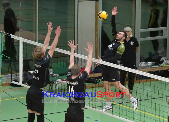 Oberliga-Volleyball-SG-Sinsheim/Helmstadt-vs-SG-Heidelberg-2 (© Siegfried Lörz)