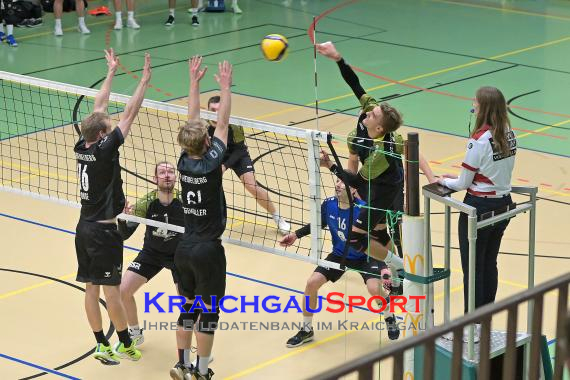 Oberliga-Volleyball-SG-Sinsheim/Helmstadt-vs-SG-Heidelberg-2 (© Siegfried Lörz)