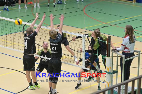 Oberliga-Volleyball-SG-Sinsheim/Helmstadt-vs-SG-Heidelberg-2 (© Siegfried Lörz)