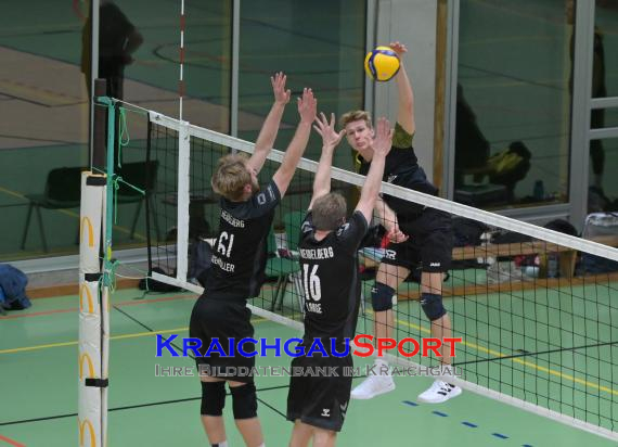 Oberliga-Volleyball-SG-Sinsheim/Helmstadt-vs-SG-Heidelberg-2 (© Siegfried Lörz)