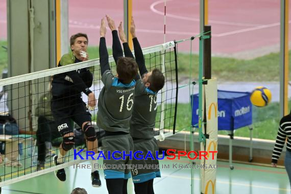 Volleyball-Oberliga-SG-Sinsheim/Helmstadt-vs-VSG-Kleinsteinbach (© Siegfried Lörz)