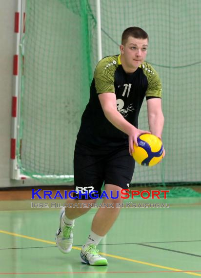 Volleyball-Oberliga-SG-Sinsheim/Helmstadt-vs-VSG-Kleinsteinbach (© Siegfried Lörz)