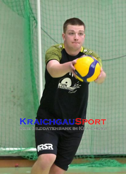 Volleyball-Oberliga-SG-Sinsheim/Helmstadt-vs-VSG-Kleinsteinbach (© Siegfried Lörz)