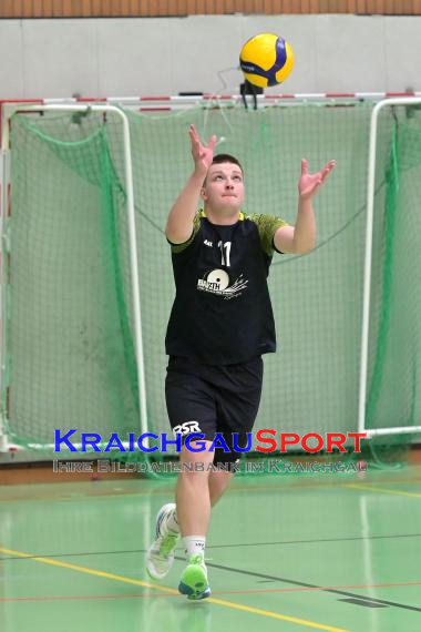 Volleyball-Oberliga-SG-Sinsheim/Helmstadt-vs-VSG-Kleinsteinbach (© Siegfried Lörz)