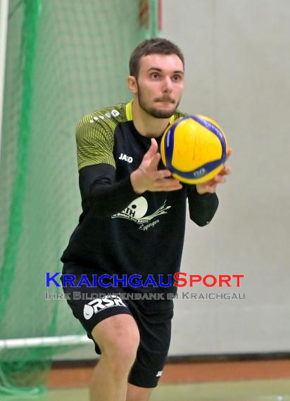 Volleyball-Oberliga-SG-Sinsheim/Helmstadt-vs-VSG-Kleinsteinbach (© Siegfried Lörz)