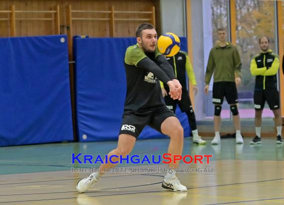 Volleyball-Oberliga-SG-Sinsheim/Helmstadt-vs-VSG-Kleinsteinbach (© Siegfried Lörz)