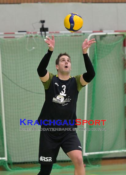 Volleyball-Oberliga-SG-Sinsheim/Helmstadt-vs-VSG-Kleinsteinbach (© Siegfried Lörz)