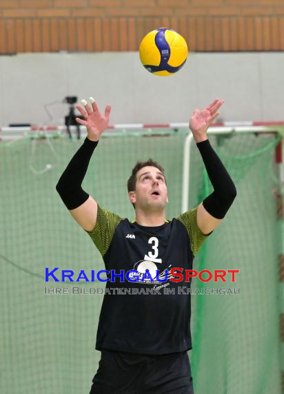 Volleyball-Oberliga-SG-Sinsheim/Helmstadt-vs-VSG-Kleinsteinbach (© Siegfried Lörz)