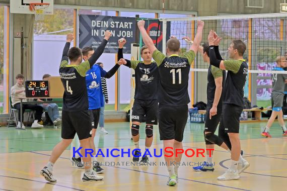 Volleyball-Oberliga-SG-Sinsheim/Helmstadt-vs-VSG-Kleinsteinbach (© Siegfried Lörz)