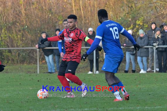 Kreisklasse-A-SV-Hilsbach-vs-TSV-Waldangelloch (© Siegfried Lörz)