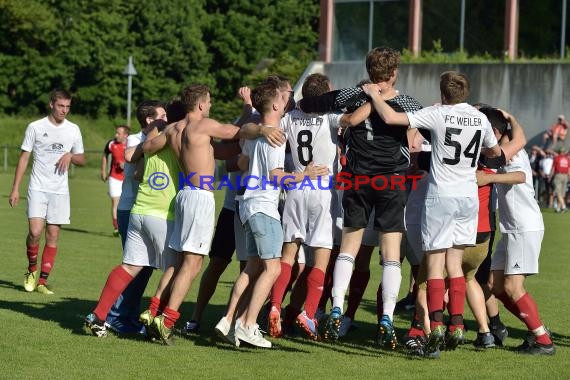 Kreisklasse B1 Sinsheim TSV Ittlingen vs FC Weiler 27.05.2017 (© Siegfried Lörz)