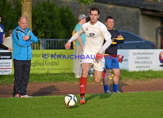 Sinsheim Kreisklasse B1 SV Gemmingen - FC Weiler 30.04.2017 (© Kraichgausport / Loerz)