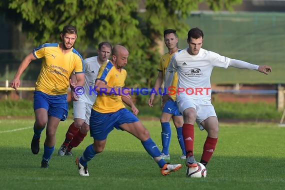 Sinsheim Kreisklasse B1 SV Gemmingen - FC Weiler 30.04.2017 (© Kraichgausport / Loerz)