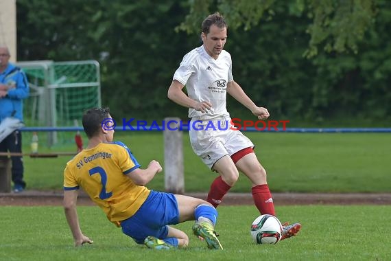 Sinsheim Kreisklasse B1 SV Gemmingen - FC Weiler 30.04.2017 (© Kraichgausport / Loerz)