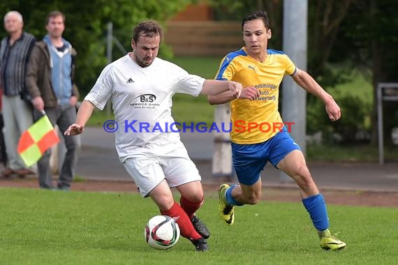 Sinsheim Kreisklasse B1 SV Gemmingen - FC Weiler 30.04.2017 (© Kraichgausport / Loerz)