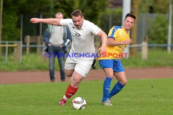 Sinsheim Kreisklasse B1 SV Gemmingen - FC Weiler 30.04.2017 (© Kraichgausport / Loerz)