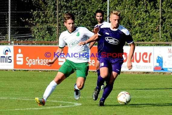 Verbandsliga Nordbaden FC Zuzenhausen vs SpVgg Durlach-Aue (© Siegfried Lörz)