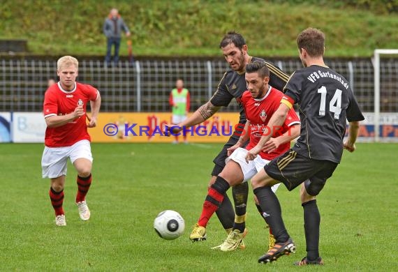 Landesliga Rhein Neckar VfB Eppingen gegen VfB Gartenstadt 04.10.2015 (© Siegfried)