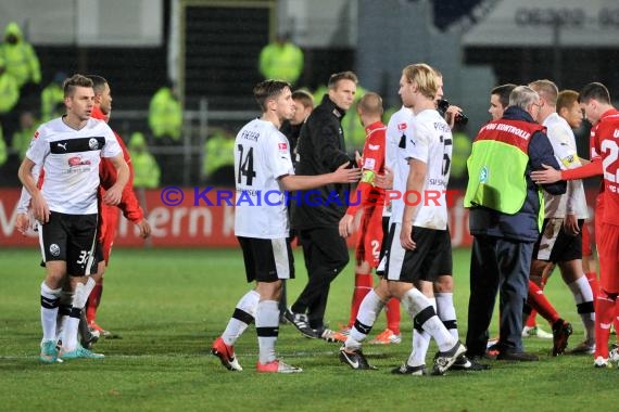 2. Bundesliga SV 1916 Sandhausen - 1. FC Köln 14.12.2012 (© Siegfried Lörz)