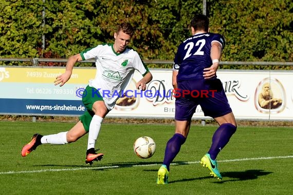 Verbandsliga Nordbaden FC Zuzenhausen vs SpVgg Durlach-Aue (© Siegfried Lörz)