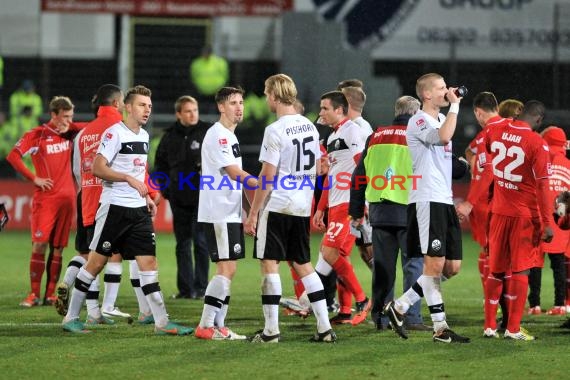 2. Bundesliga SV 1916 Sandhausen - 1. FC Köln 14.12.2012 (© Siegfried Lörz)