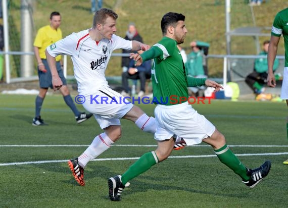 VfB Eppingen gegen SG 05 Wiesenbach 28.02.2015 Landesliga Rhein Neckar  (© Siegfried)