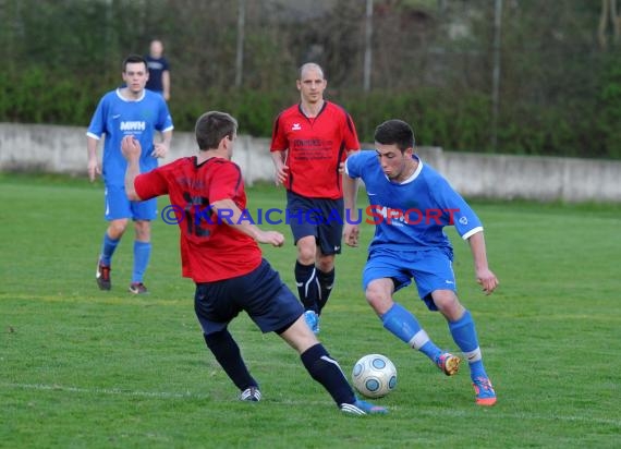 TSV Waldangelloch - TSV Helmstadt Kreisliaga Sinsheim 24.04.2013 (© Siegfried)