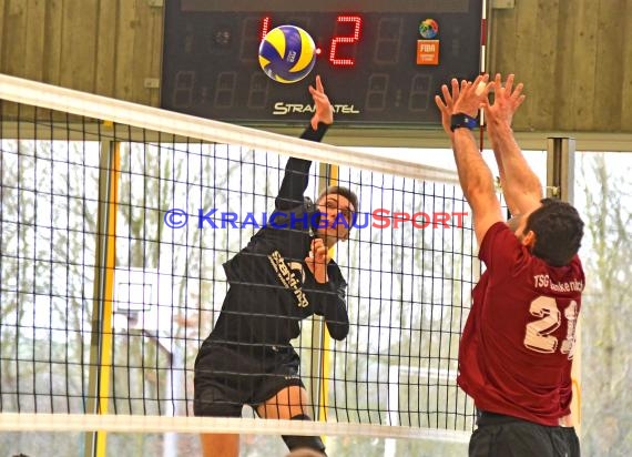 Volleyball Herren Verbandsliga SG Sinsheim/Waibstadt/Helmstadt vs TSG Blankenloch 3 (© Siegfried Lörz)