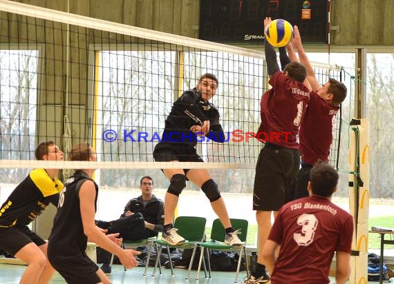 Volleyball Herren Verbandsliga SG Sinsheim/Waibstadt/Helmstadt vs TSG Blankenloch 3 (© Siegfried Lörz)