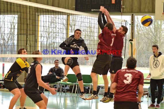 Volleyball Herren Verbandsliga SG Sinsheim/Waibstadt/Helmstadt vs TSG Blankenloch 3 (© Siegfried Lörz)