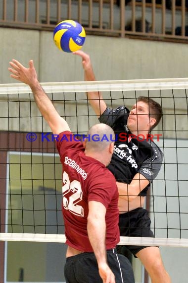 Volleyball Herren Verbandsliga SG Sinsheim/Waibstadt/Helmstadt vs TSG Blankenloch 3 (© Siegfried Lörz)