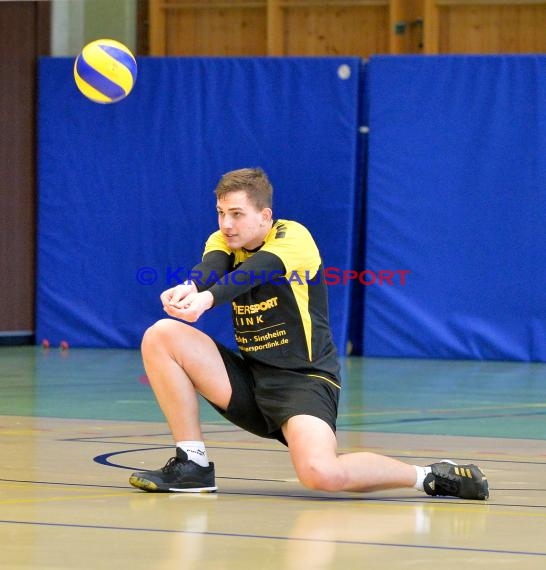 Volleyball Herren Verbandsliga SG Sinsheim/Waibstadt/Helmstadt vs TSG Blankenloch 3 (© Siegfried Lörz)