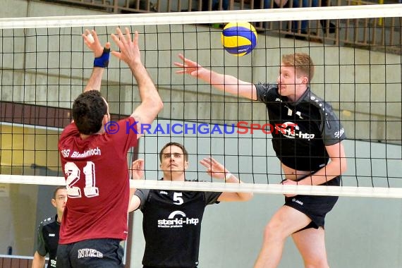 Volleyball Herren Verbandsliga SG Sinsheim/Waibstadt/Helmstadt vs TSG Blankenloch 3 (© Siegfried Lörz)