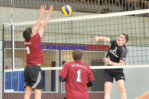 Volleyball Herren Verbandsliga SG Sinsheim/Waibstadt/Helmstadt vs TSG Blankenloch 3 (© Siegfried Lörz)