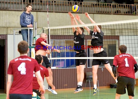 Volleyball Herren Verbandsliga SG Sinsheim/Waibstadt/Helmstadt vs TSG Blankenloch 3 (© Siegfried Lörz)