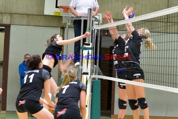 Volleyball Damen 3. Liga Süd SV Sinsheim gegen Mainz-Bretzenheim (© Siegfried)