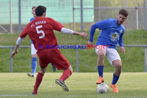 Kreisklasse A Sinsheim FC Weiler vs SV Adelshofen (© Siegfried Lörz)