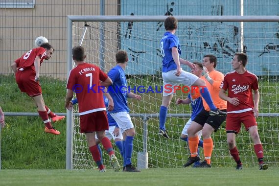 Kreisklasse A Sinsheim FC Weiler vs SV Adelshofen (© Siegfried Lörz)