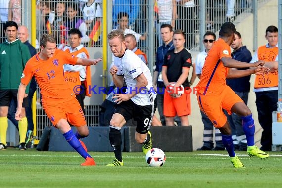 EM U19 - 2016 - Deutschland vs. Niederlande (© Kraichgausport / Loerz)