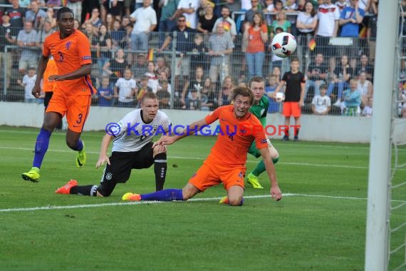 EM U19 - 2016 - Deutschland vs. Niederlande (© Kraichgausport / Loerz)