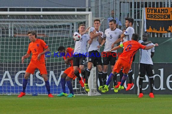 EM U19 - 2016 - Deutschland vs. Niederlande (© Kraichgausport / Loerz)