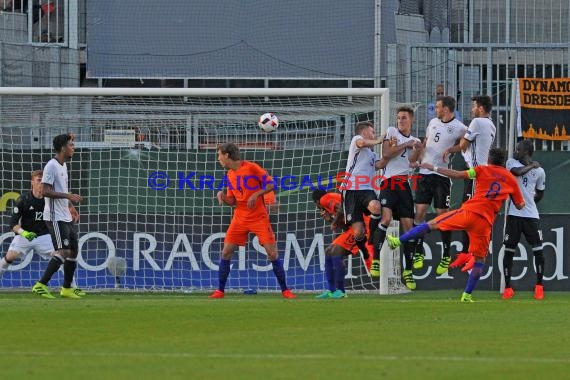 EM U19 - 2016 - Deutschland vs. Niederlande (© Kraichgausport / Loerz)